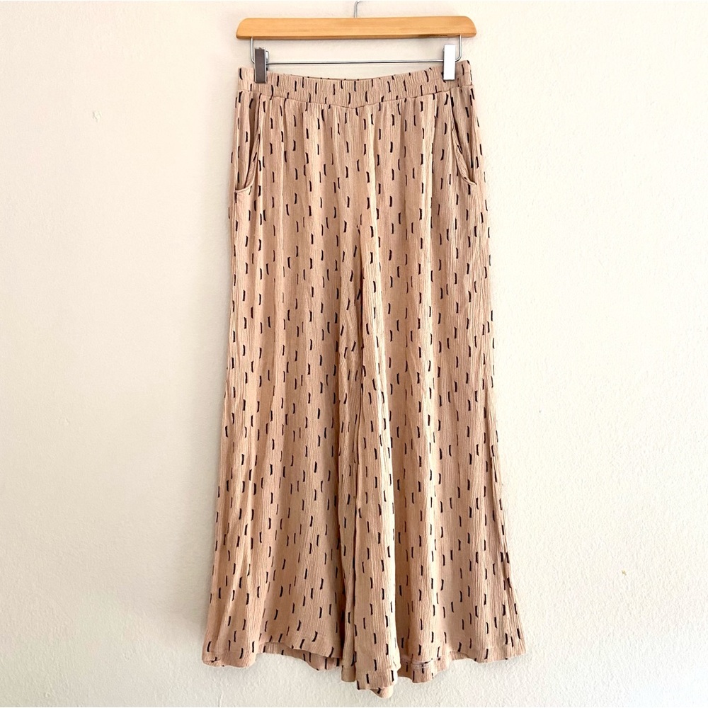 Carlie Jean cropped gauzy pants